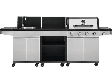 JUSTUS 131604 Juno Gasgrill, Edelstahl (14500 Watt).